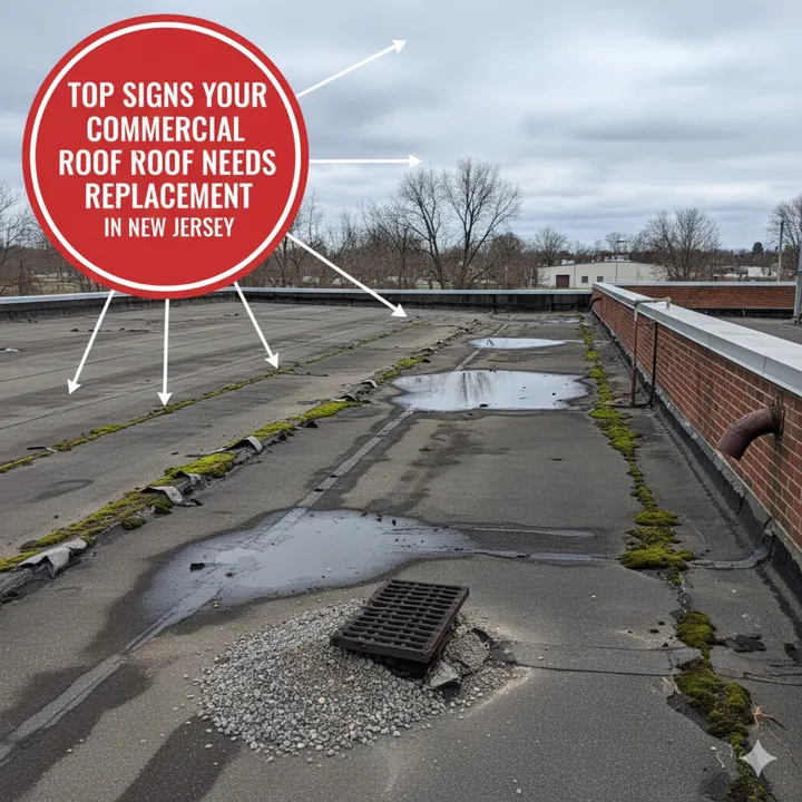 commercial roof replacement New Jersey