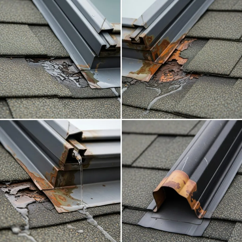 Roof Flashing Failures
