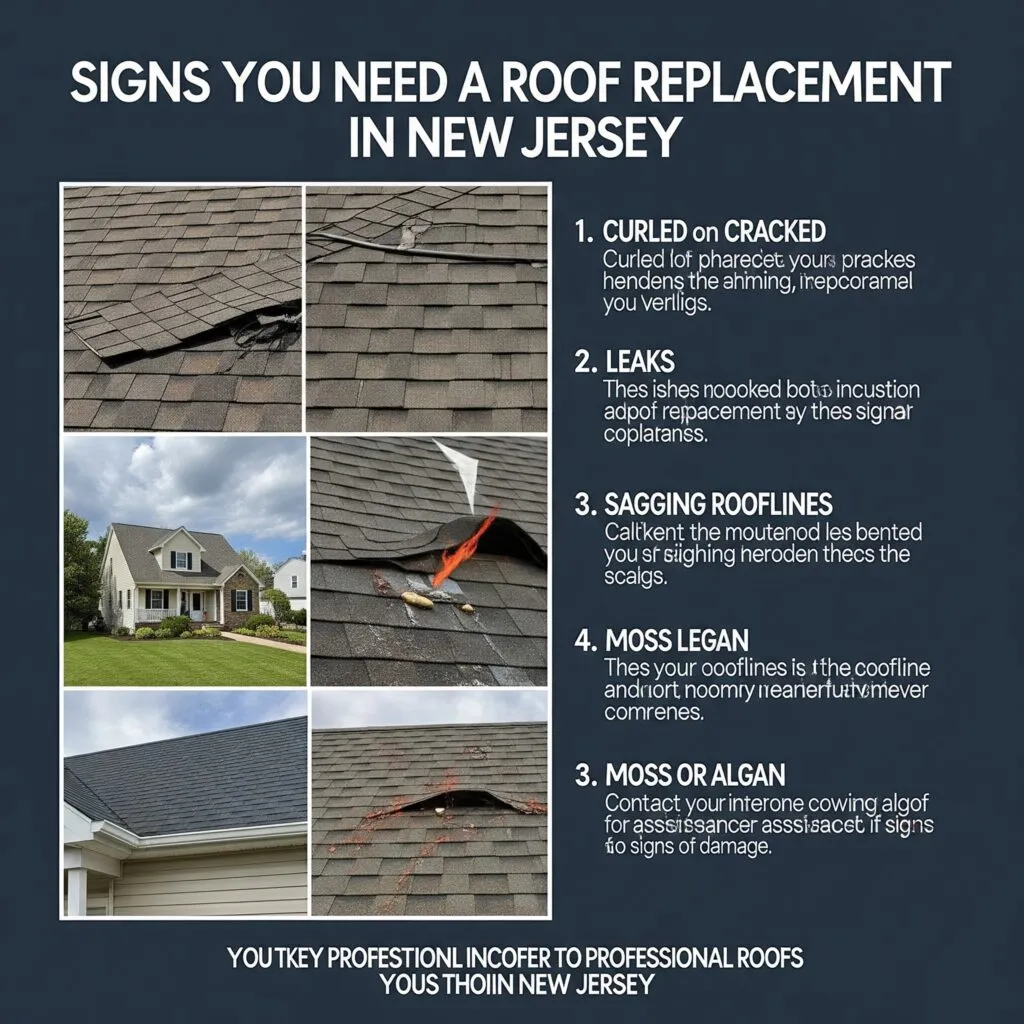 Signs You Need a Roof Replacement in New Jersey