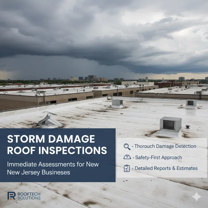 storm damage roof inspection New Jersey