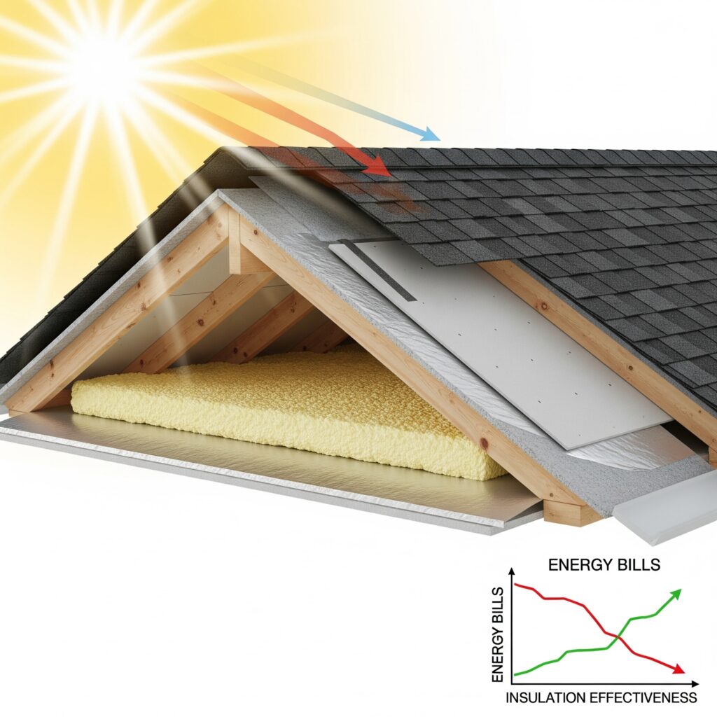 Reduce Energy Bills with Proper Roofing and Insulation