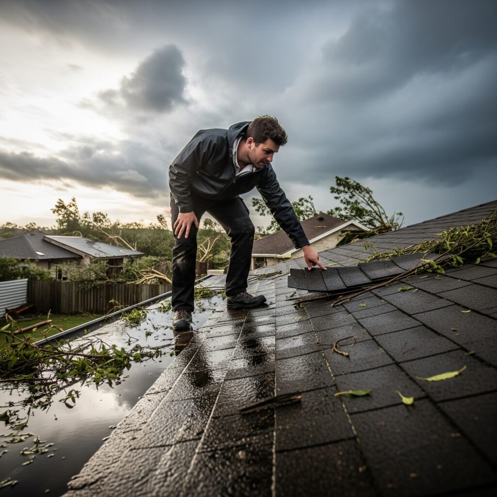 post-storm roof inspection NJ