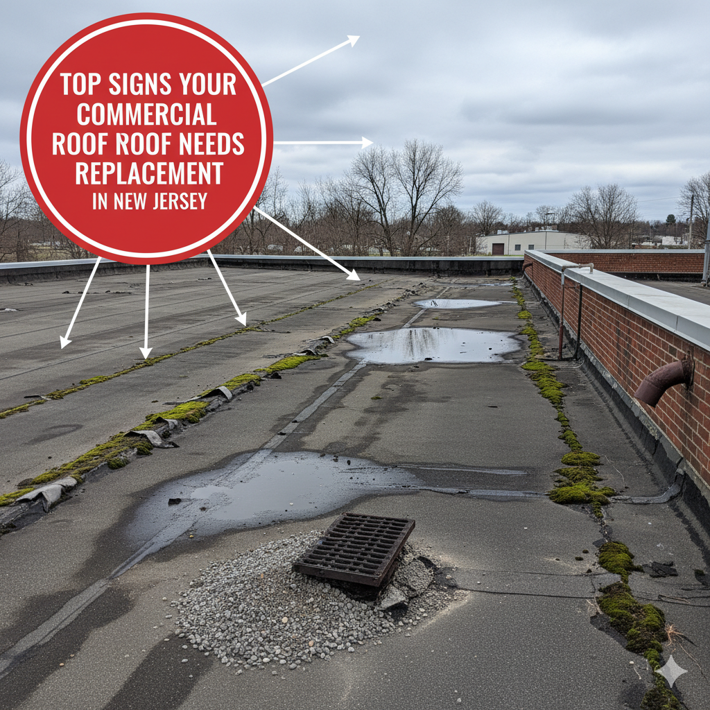 commercial roof replacement New Jersey
