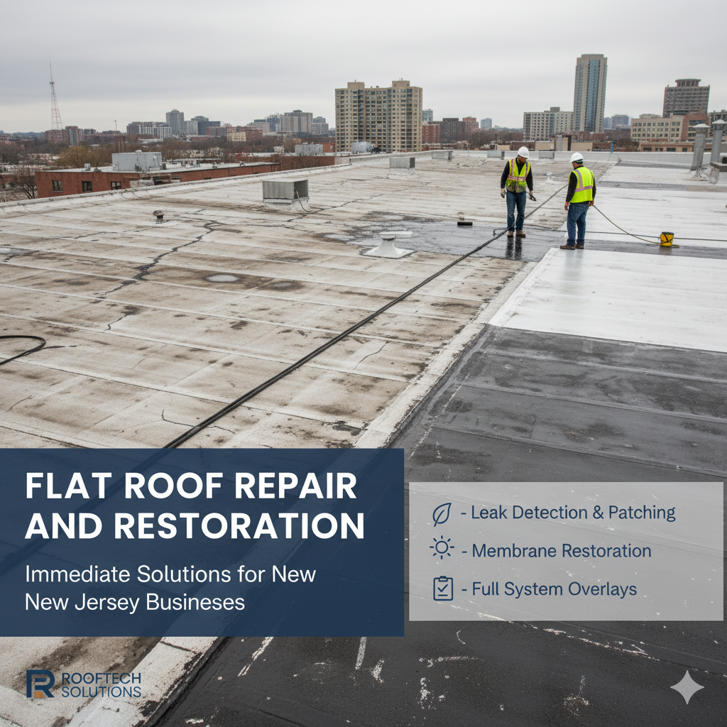 flat roof repair New Jersey