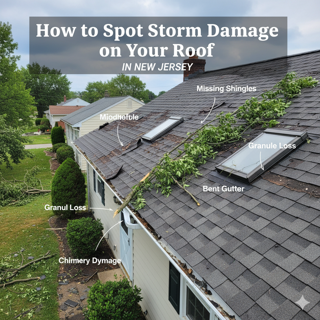 storm damage roof NJ