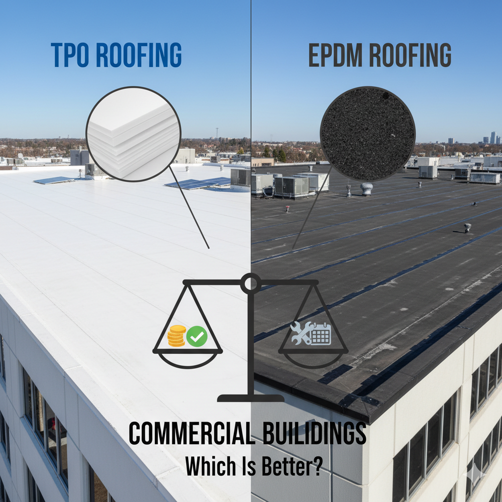 TPO vs EPDM roofing New Jersey