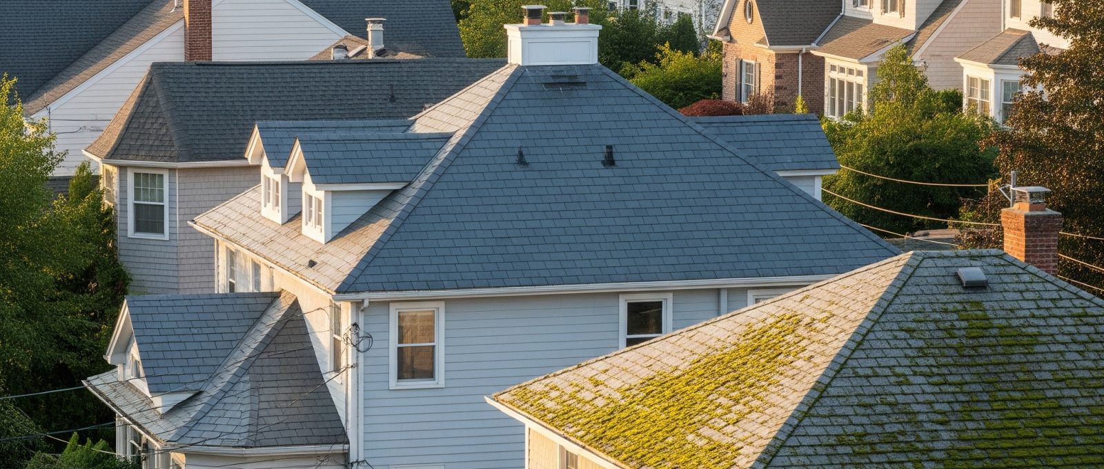 Climate affects roof in New Jersey