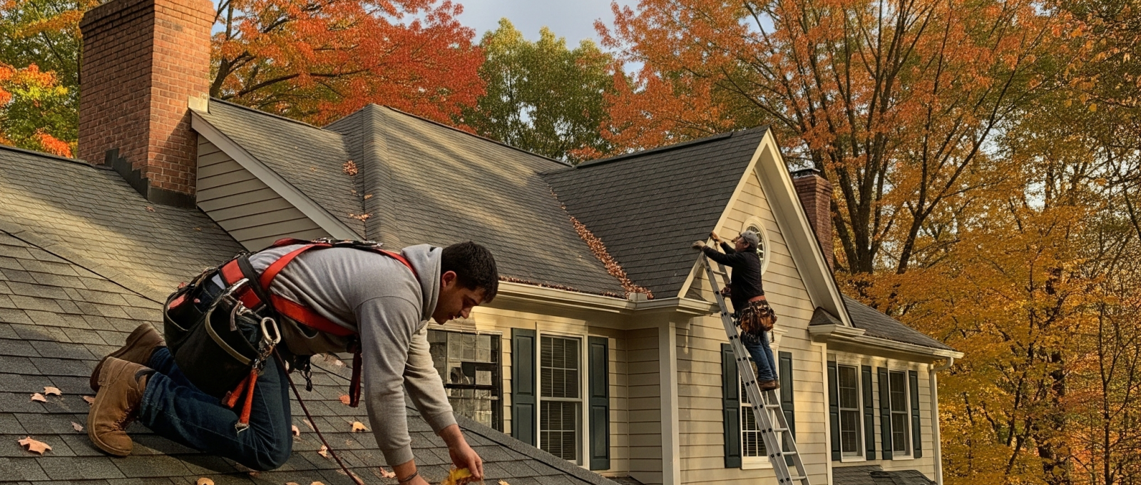 Fall roof maintenance New Jersey